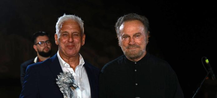 Vincent Riotta e Franco Nero